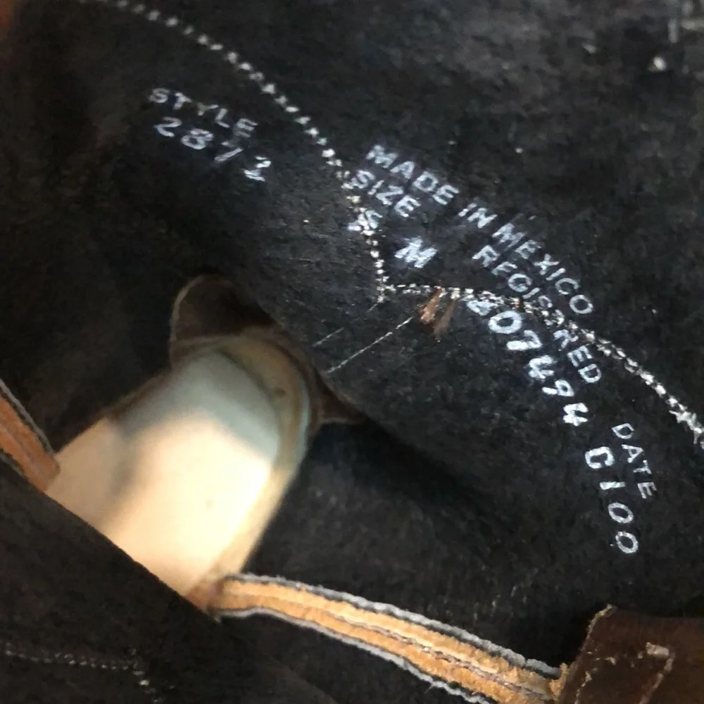 Dan Post Brown Handmade Leather Boots